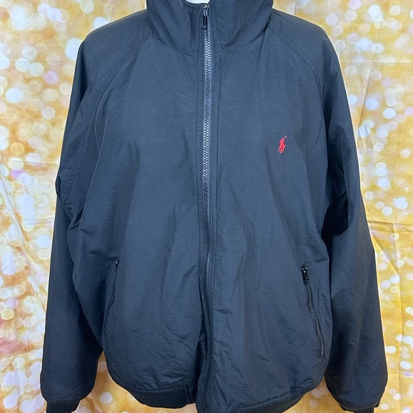 Polo Ralph Lauren Navy blue jacket Shell60% cotton size XL - Picture 4 of 16